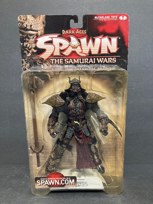 Samurai Spawn McFarlane Spawn Dark Ages Samurai Wars Figure 2001