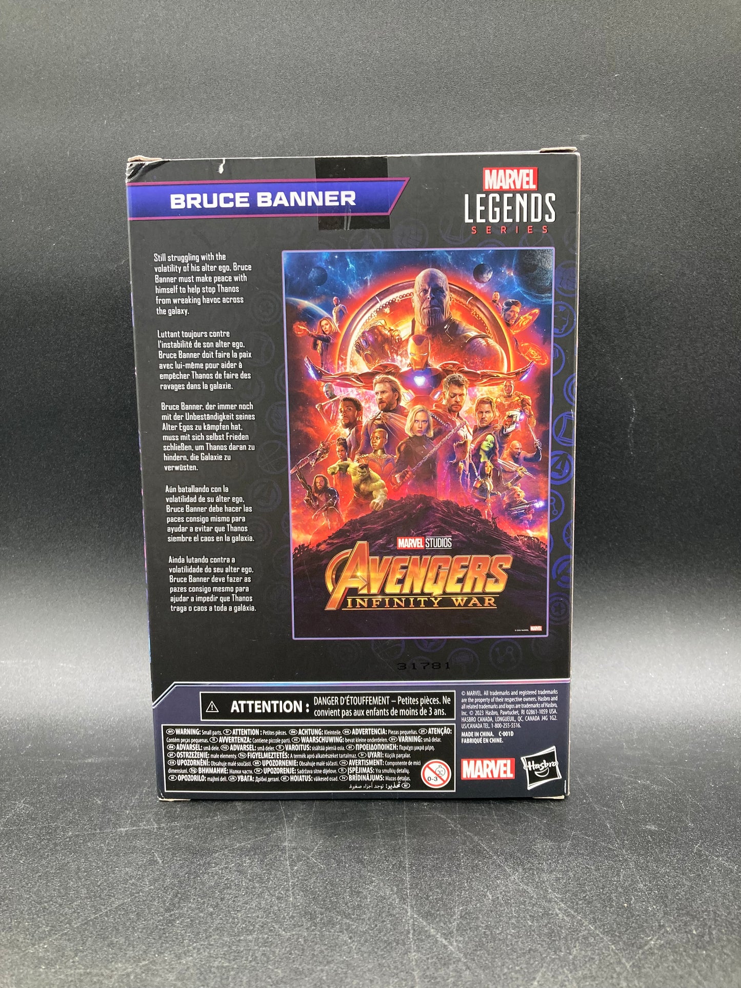 Bruce Banner Hasbro Marvel Legends Infinity Saga Figure 2023