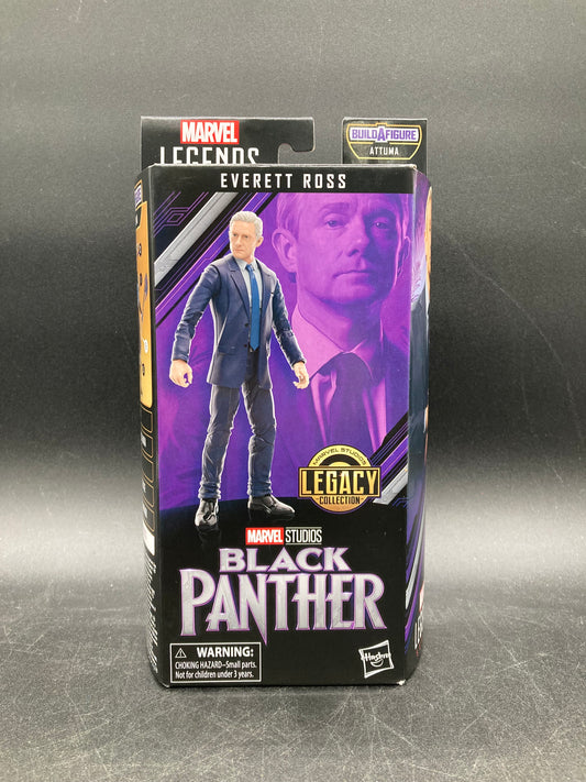 Everett Ross Hasbro Marvel Legends Black Panther Legacy Collection Figure Attuma BAF 2022