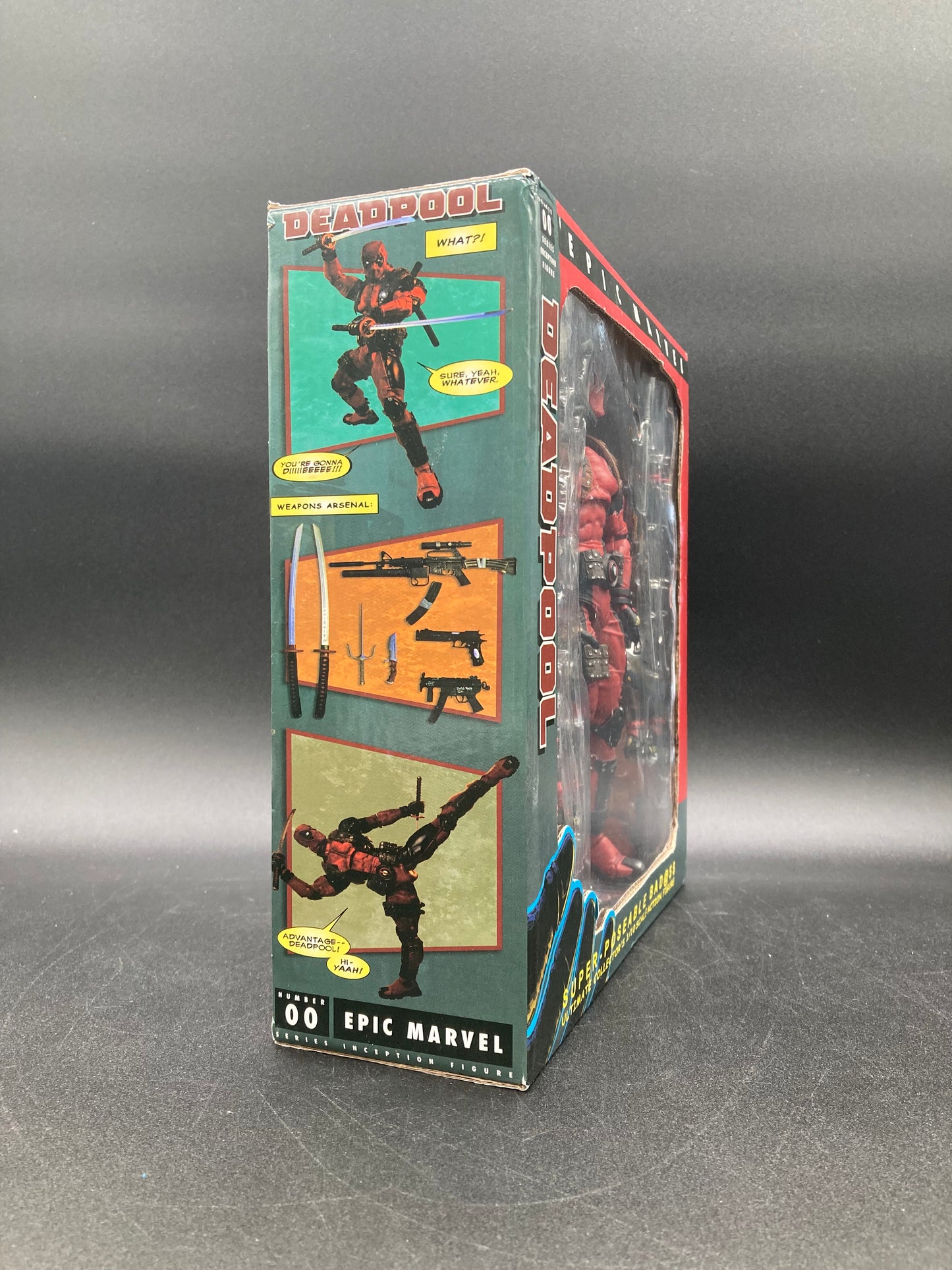 Deadpool Super-Poseable
Bad@$$ 1/10 scale NECA Figure (Opened)