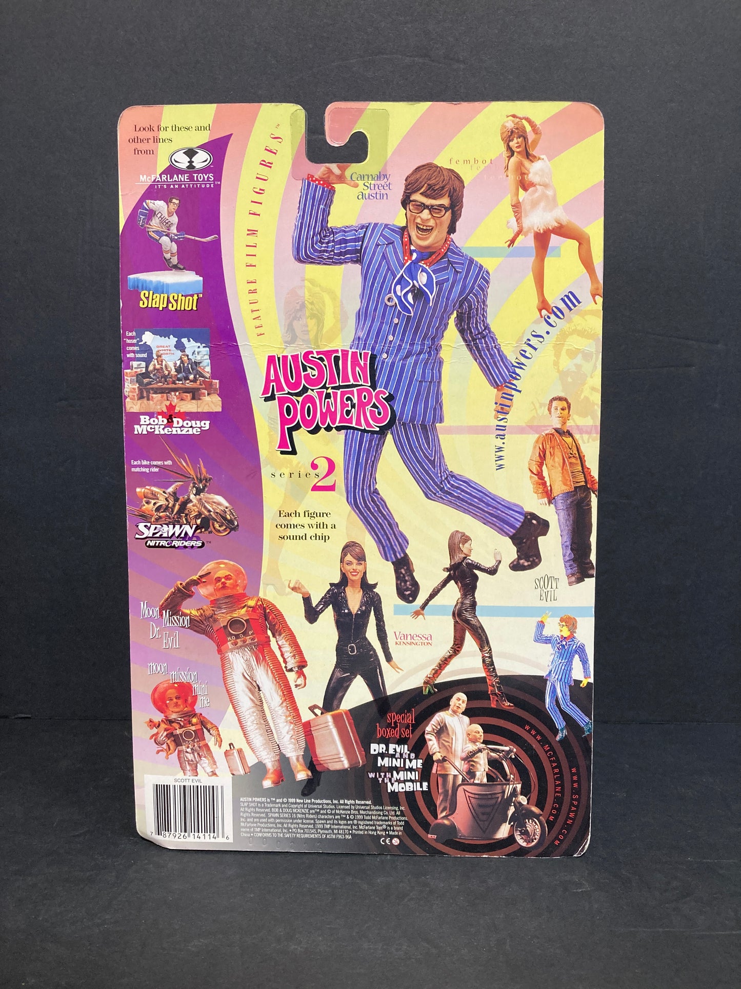 Scott Evil McFarlane Austin Powers Feature Film Figure 1999