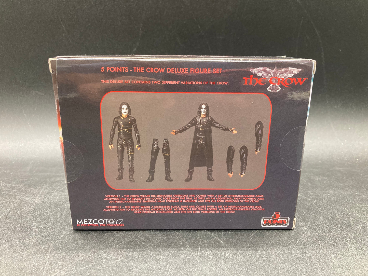 Th Crow Mezco 5-Points Deluxe Two Figure Set