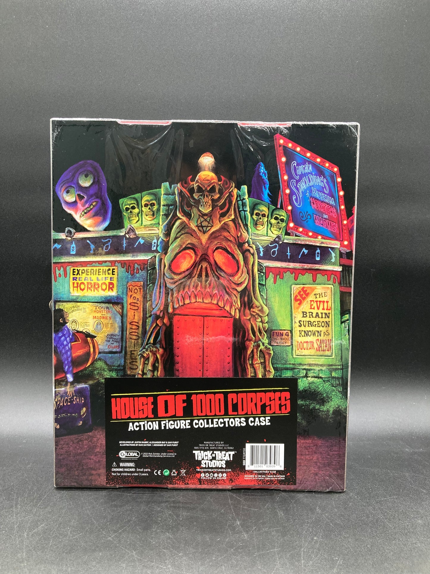 House Of 1000 Corpses Trick or Treat Studios Figures + Collector Case Set