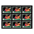 35PT 9-Card Black Border UV ONE-TOUCH Magnetic Holder