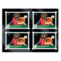 35PT 4-Card Black Border UV ONE-TOUCH Magnetic Holder