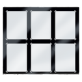 35PT 6-Card Black Border UV ONE-TOUCH Magnetic Holder
