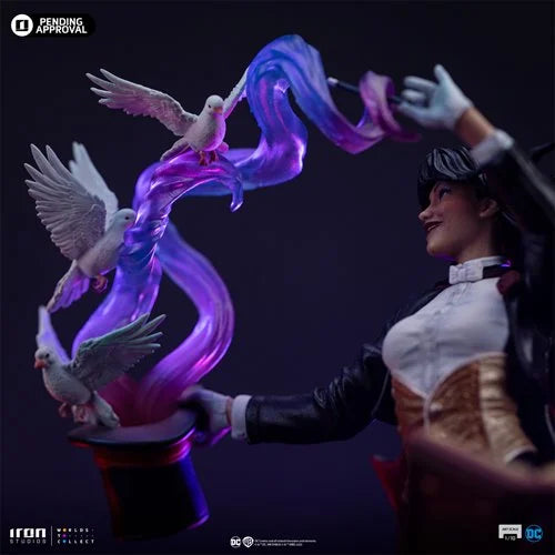 Zatanna DC Comics Deluxe 1/10 Art Scale Limited Edition Statue Iron Studios