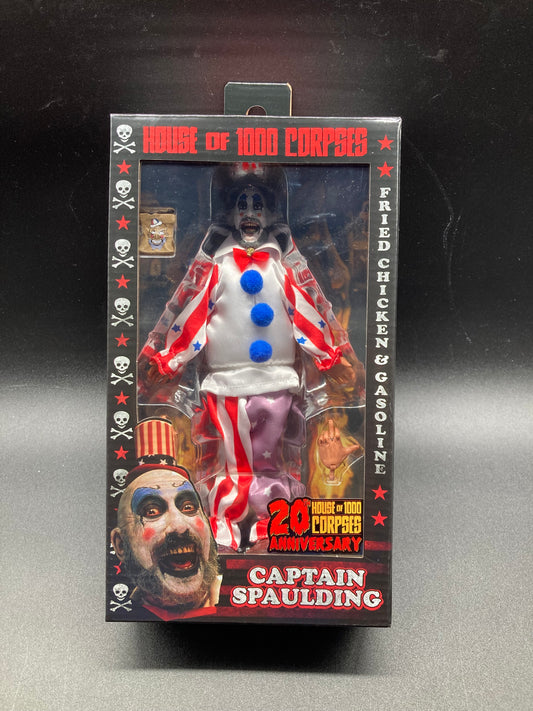 Captain Spaulding (Clown) NECA House Of 1000 Corpses 20th Anniversary Figure 2023
