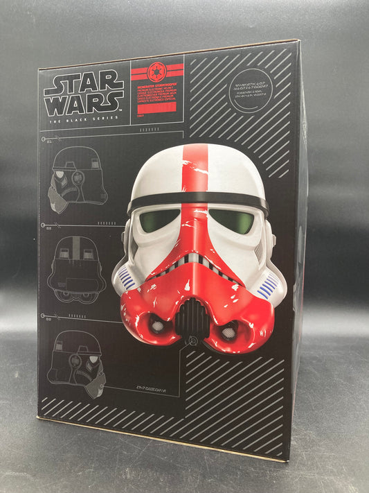 Incinerator Stormtrooper Helmet Hasbro Black Series Star Wars Cosplay Helmet