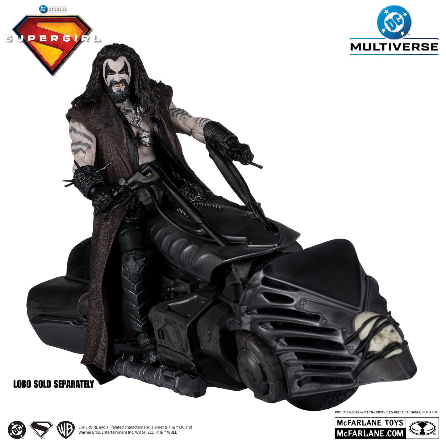Lobo's Spacehog Supergirl DC Multiverse Action Figure Vehicle McFarlane Toys 2026