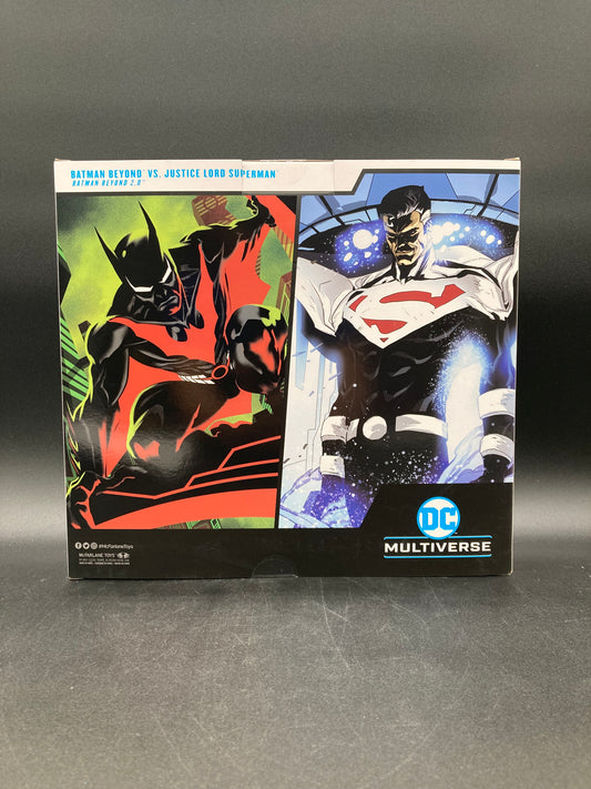 Batman Beyond VS Justice Lord Superman McFarlane DC Multiverse Figure Set 2023
