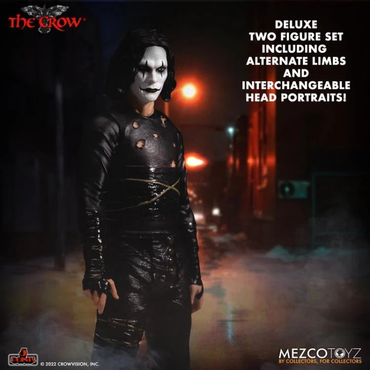 Th Crow Mezco 5-Points Deluxe Two Figure Set