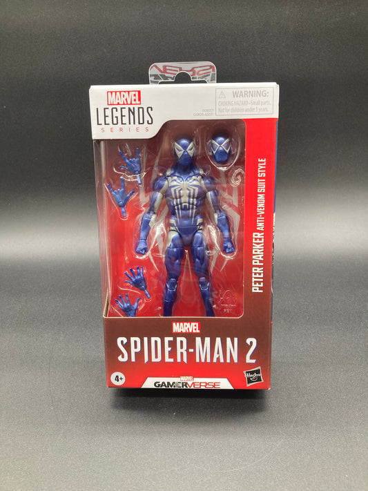Peter Parker Anti-Venom Suit Hasbro Marvel Legends GamerVerse Figure 2025