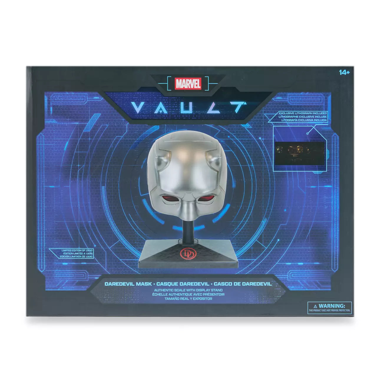 Daredevil (Silver) Marvel Vault Collection D-23 Exclusive Premium Replica Helmet Disney 2026