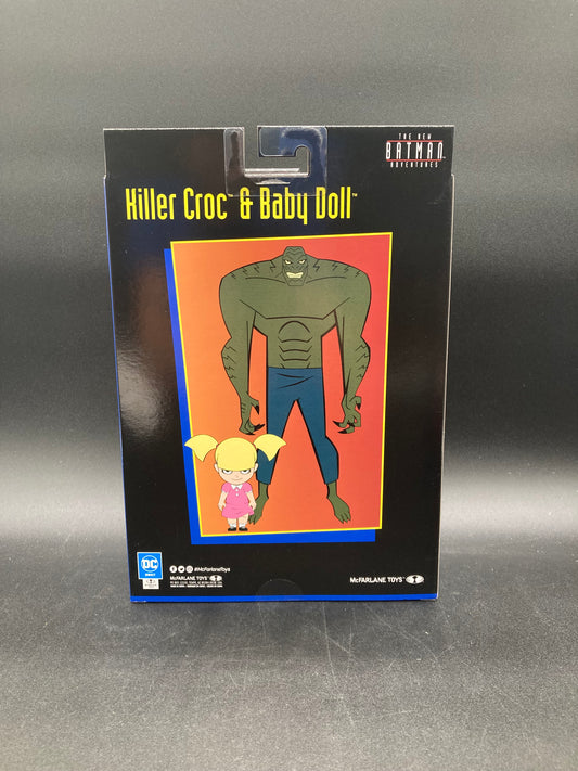 Killer Croc & Baby Doll McFarlane McFarlane DC Direct New Batman Adventures Animated Series Figure 2023
