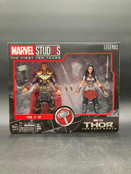 Thor & Lady Sif Hasbro Marvel Legends Thor Dark World Figure Set 2017