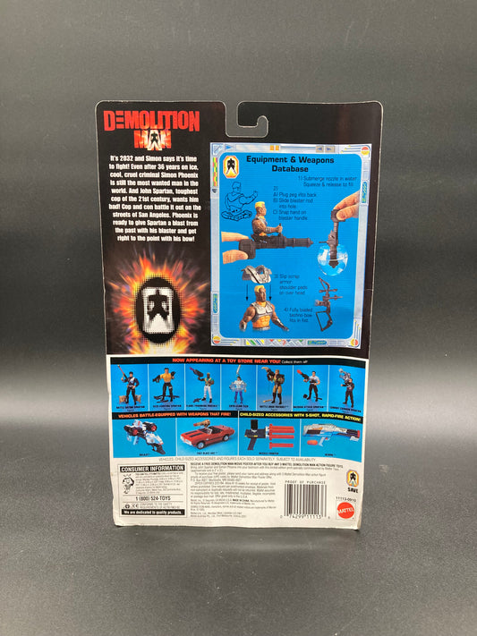 Blast Attack Simon Phoenix Mattel Demolition Man Figure 1993