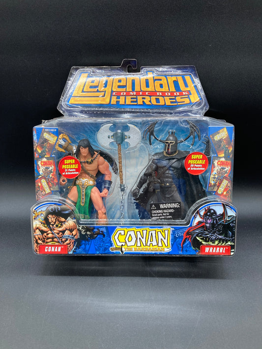 Conan The Barbarian Marvel Toys Legendary Comic Heroes Figure Set 2007