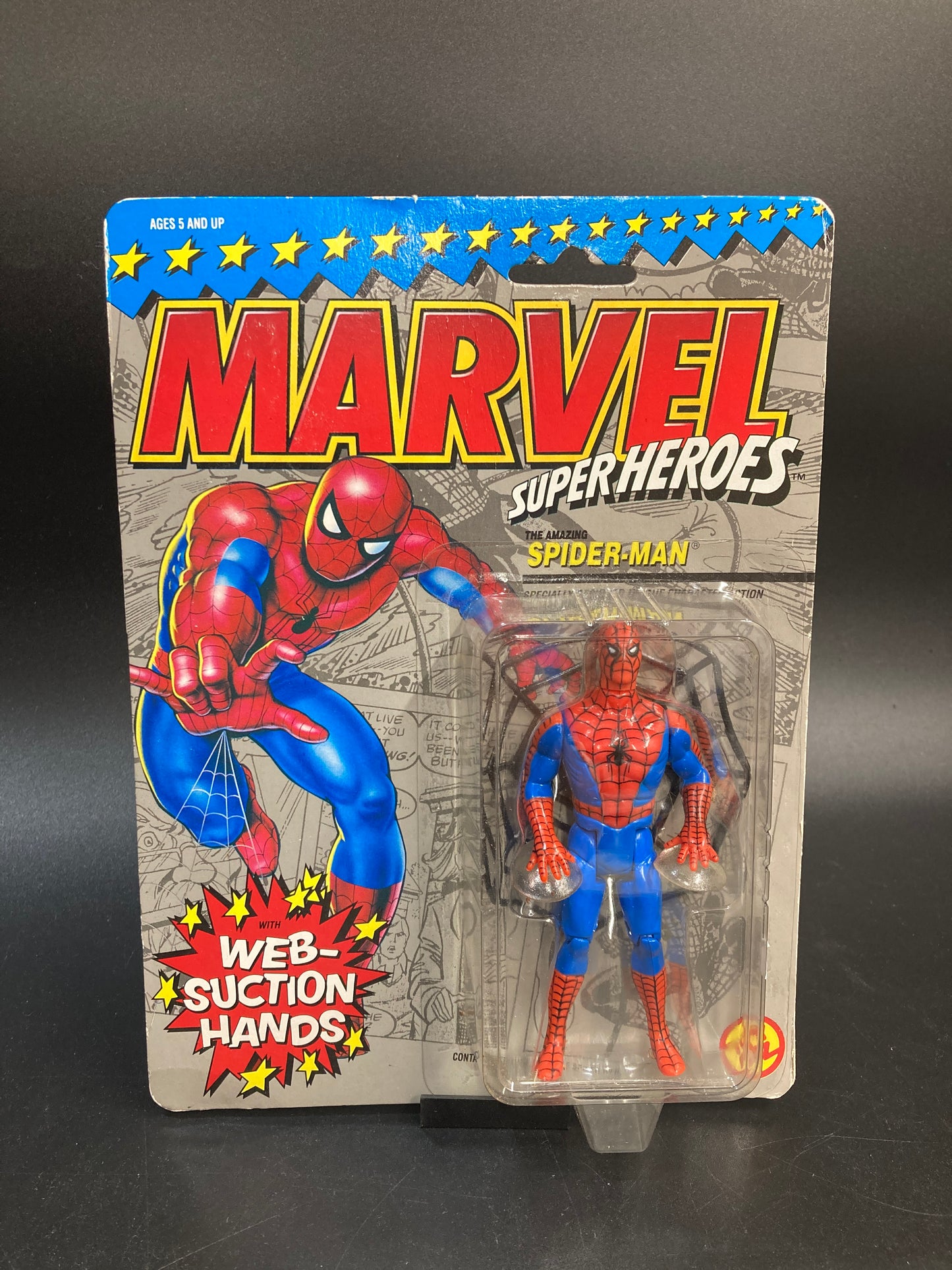 Spider-Man Toybiz Marvel Superheroes Action Figure 1990