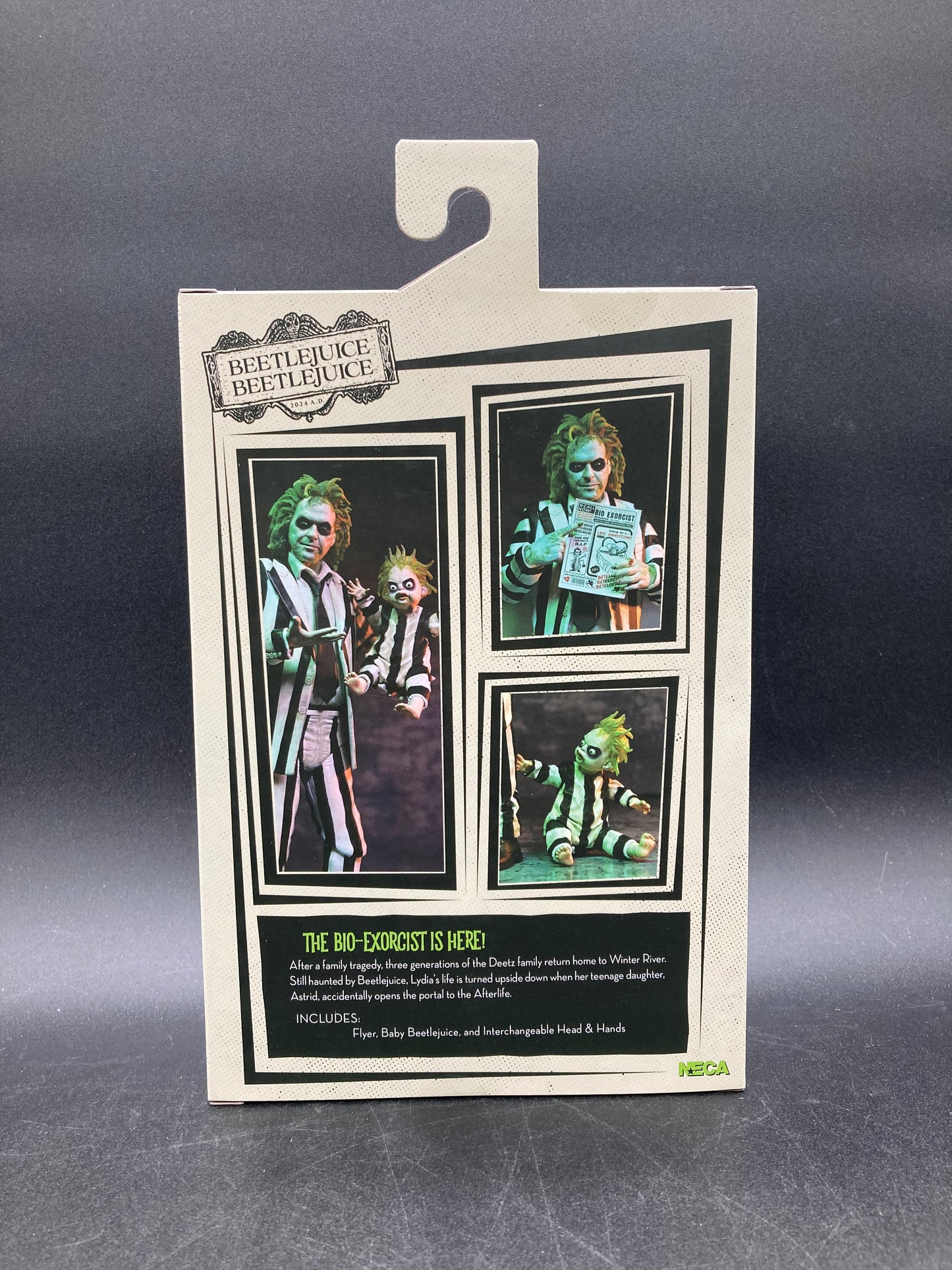 Ultimate Beetlejuice (Striped Suit) NECA Beetlejuice Beetlejuice Figure