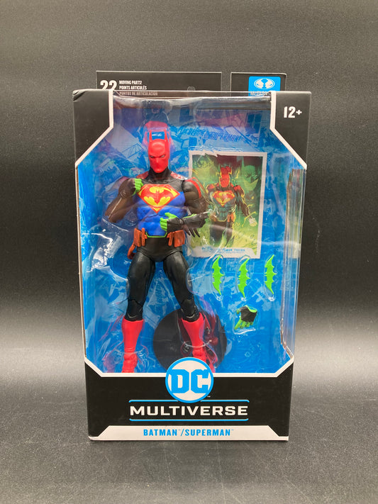 Batman/Superman Fusion McFarlane DC Multiverse Batman/Superman: World’s Finest Figure 2024