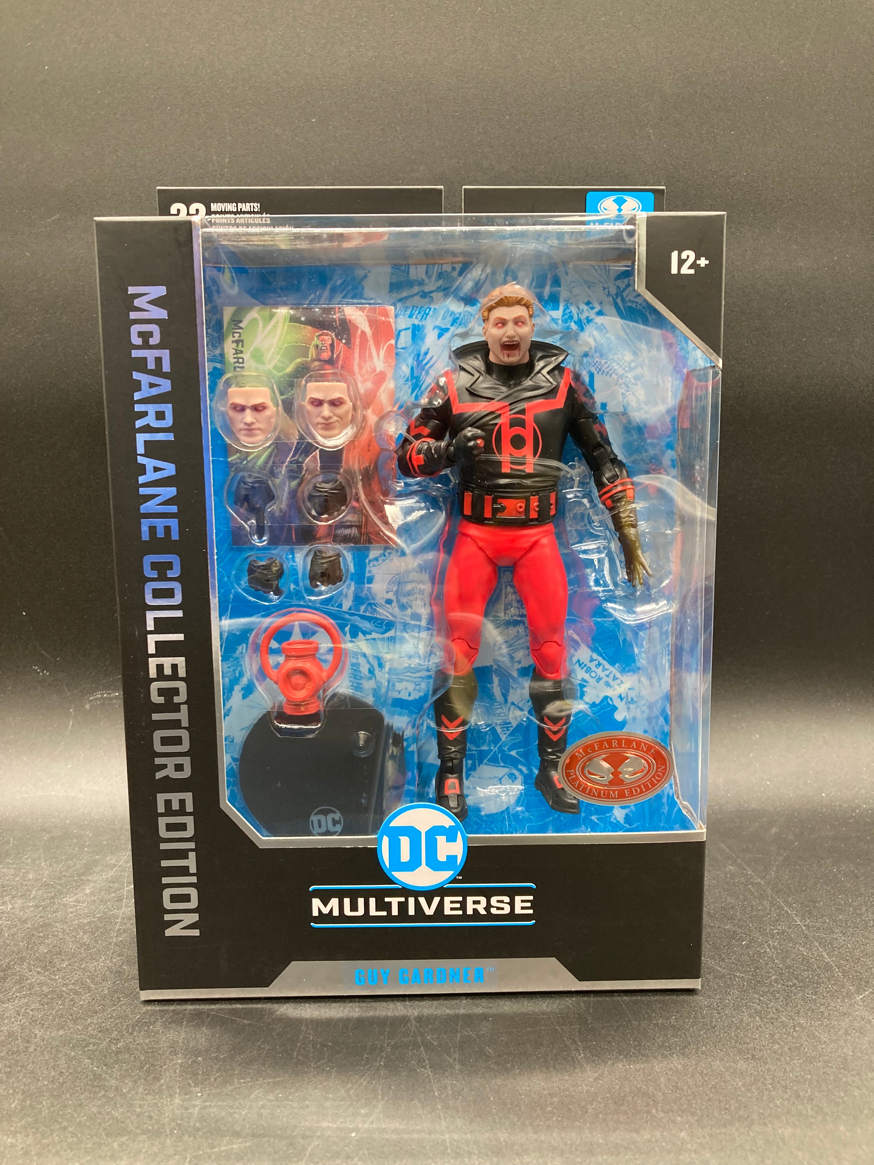 Guy Gardner (Red Lantern Variant) McFarlane Collector Edition DC Multiverse Green Lantern Corps Platinum Edition Figure 2024