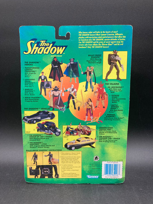 Bullet-Proof Shadow Kenner The Shadow Deluxe Electronic Figure 1994