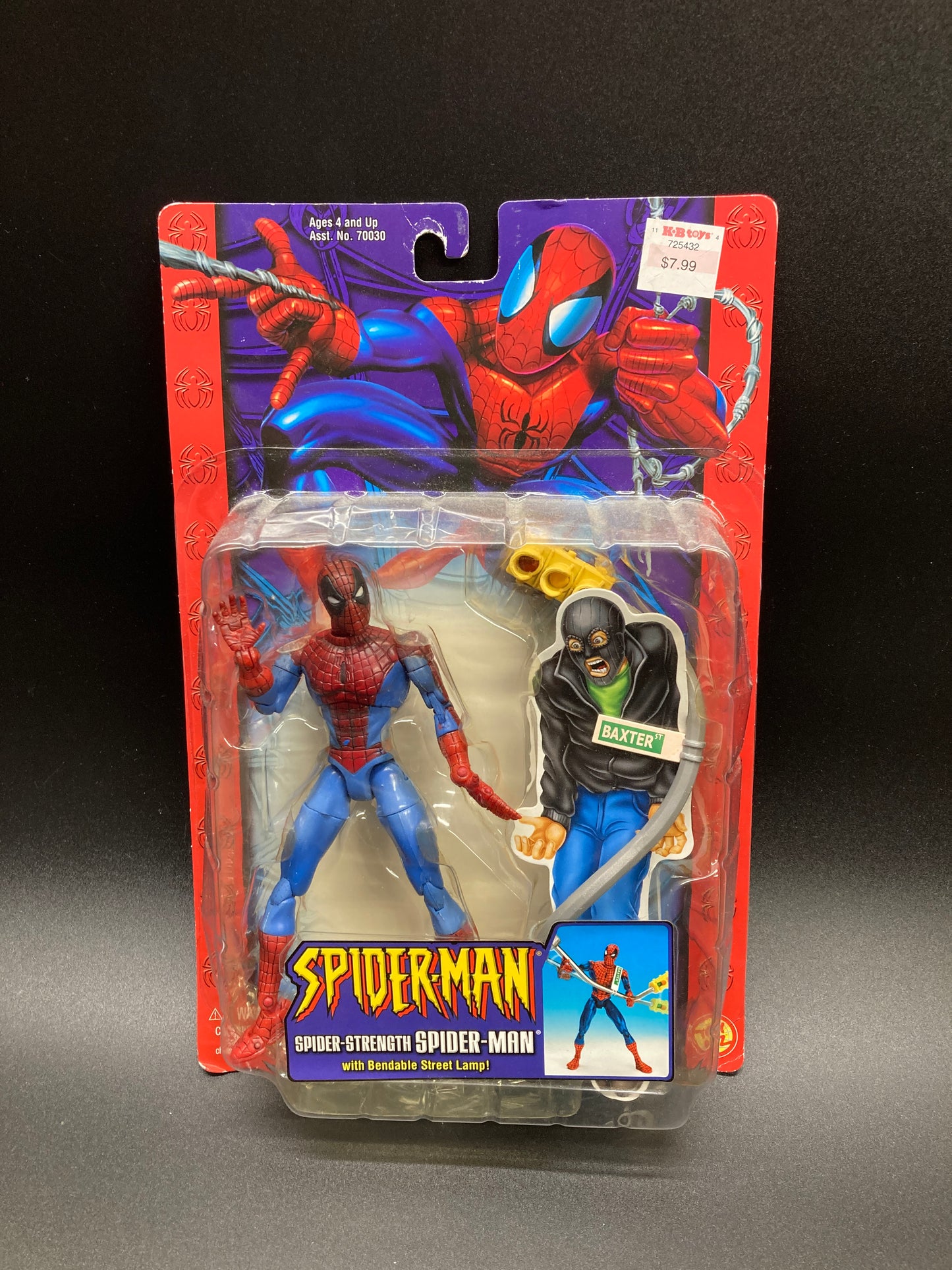 Super-Strength Spider-Man Toybiz Spider-Man 2002