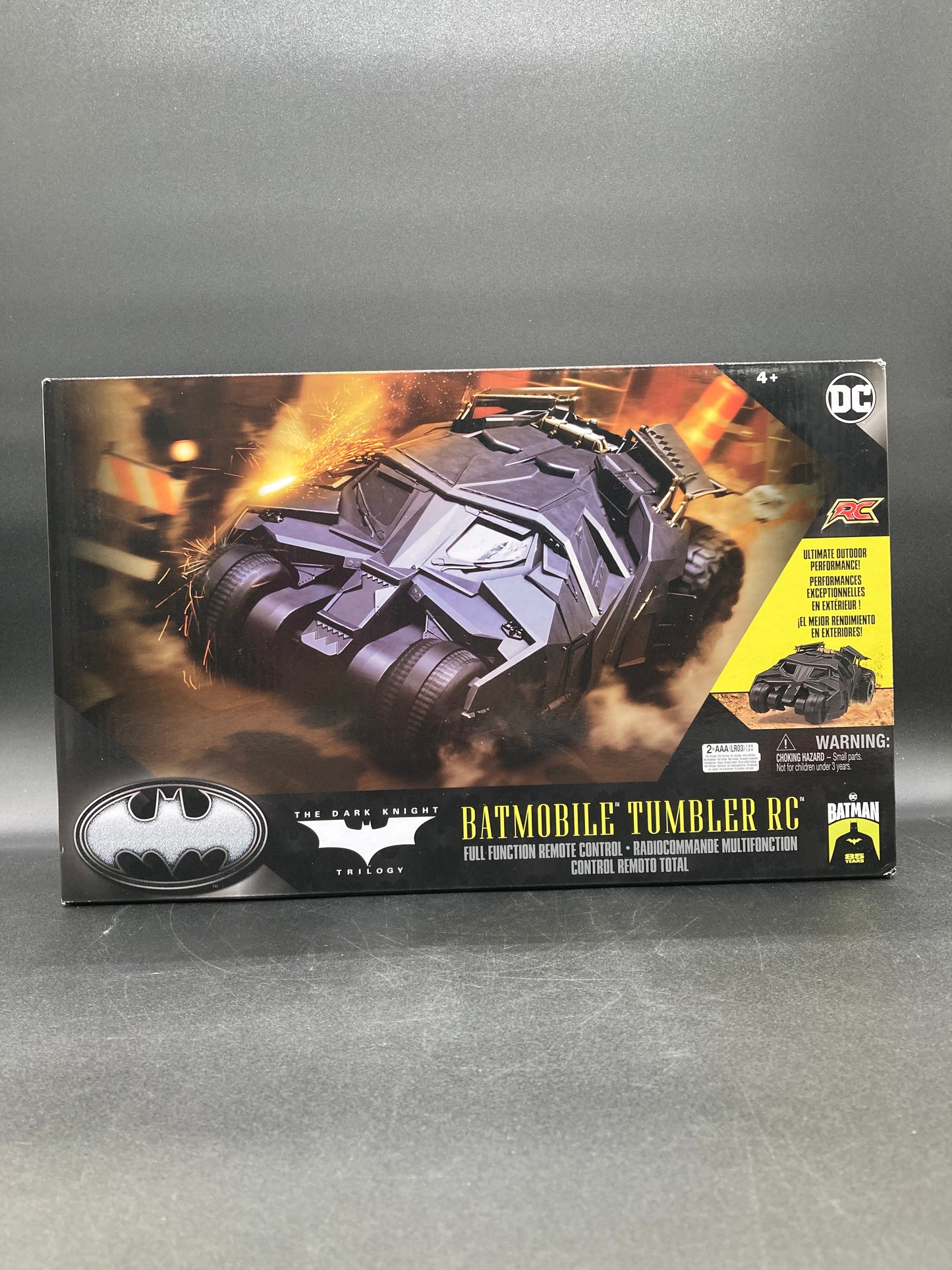 Batmobile Tumbler Spinmaster Dark Knight Trilogy RC Car 2023