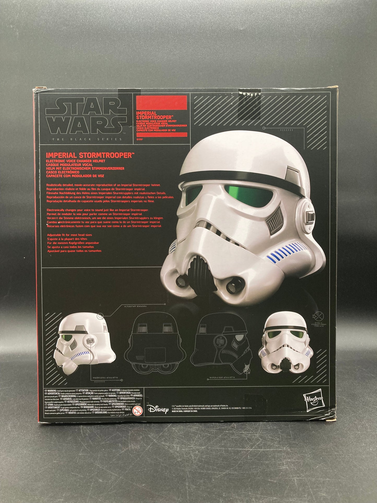 Imperial Stormtrooper Helmet Hasbro Black Series Star Wars Cosplay Helmet