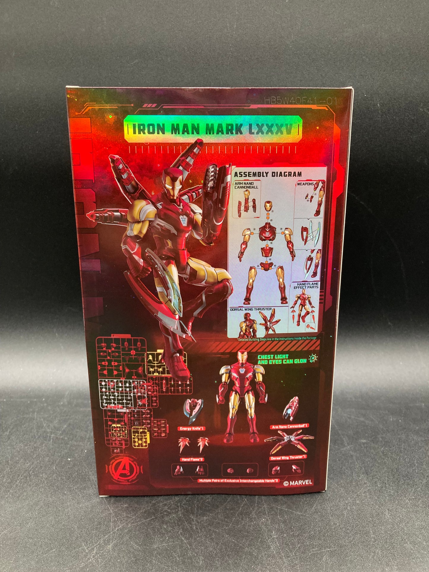 Iron Man MK85 EX Blokees Marvel Infinity Saga Champion Class CC01EX Model Kit