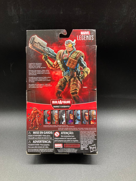Cable Hasbro Marvel Legends Deadpool Figure Sasquatch BAF 2017