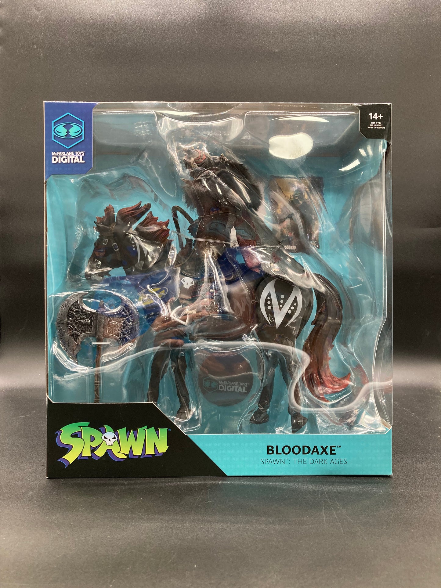 Spawn Bloodaxe 7” McFarlane Toys Digital Spawn: The Dark Ages