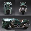 Final Fantasy VII Remake Shinra Elite Security Officer and Motorcycle Play Arts Kai Set