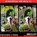 [2 Pack] Sensational She-Hulk #1 Unknown Comics Kaare Andrews Exclusive Var (10/18/2023)