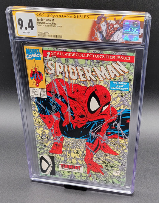 Spider-Man #1 CGC SS 9.4 Bob Sharen