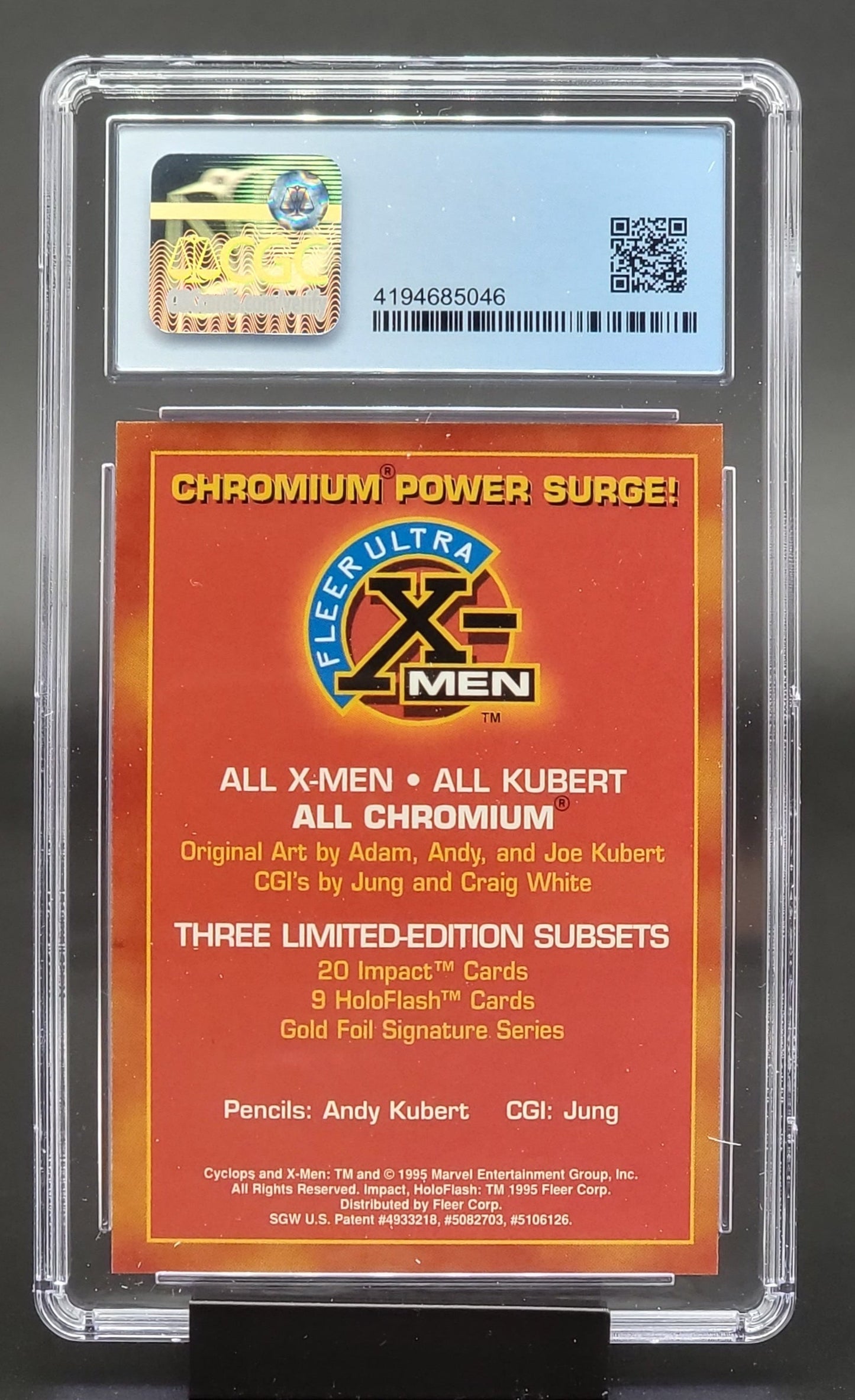 Cyclops Ultra X-Men All Chromium (promo) CGC 9