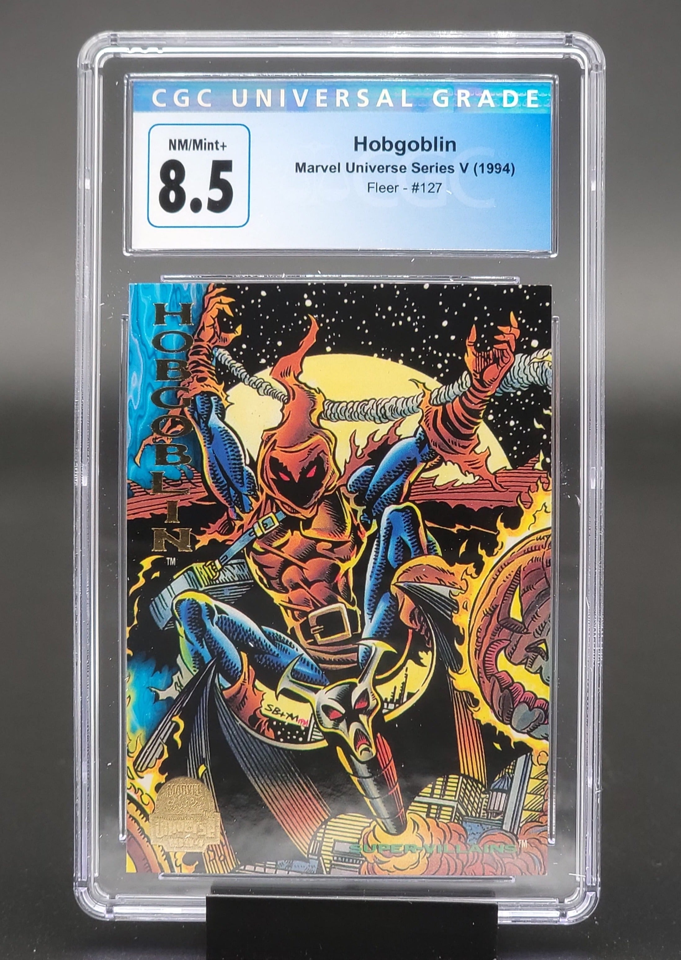 Hobgoblin, Marvel Universe series 5 #127 CGC 8.5