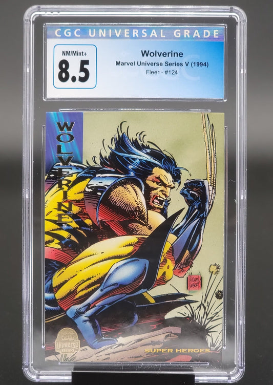 Wolverine, Marvel Universe series 5 #124 CGC 8.5