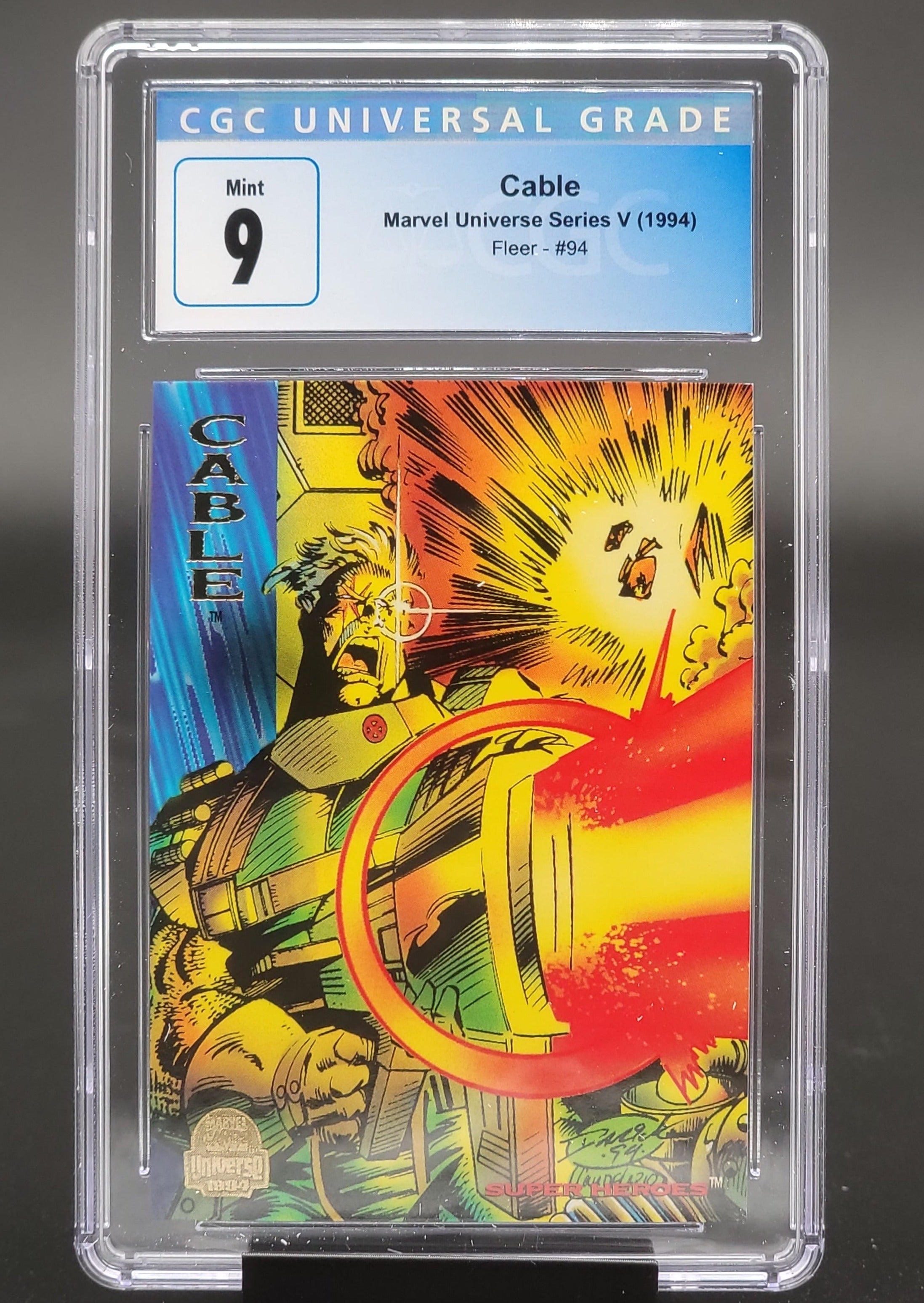 Cable, Marvel Universe series 5 #94 CGC 9 – Uncanny Toys & More