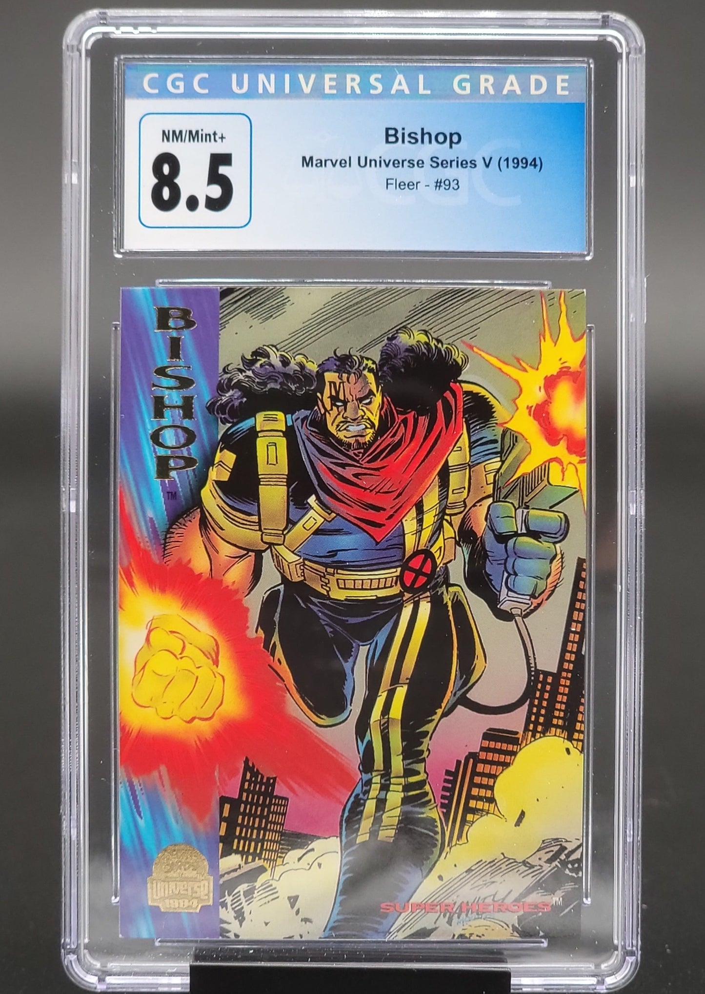 Bishop, Marvel Universe series 5 #93 CGC 8.5