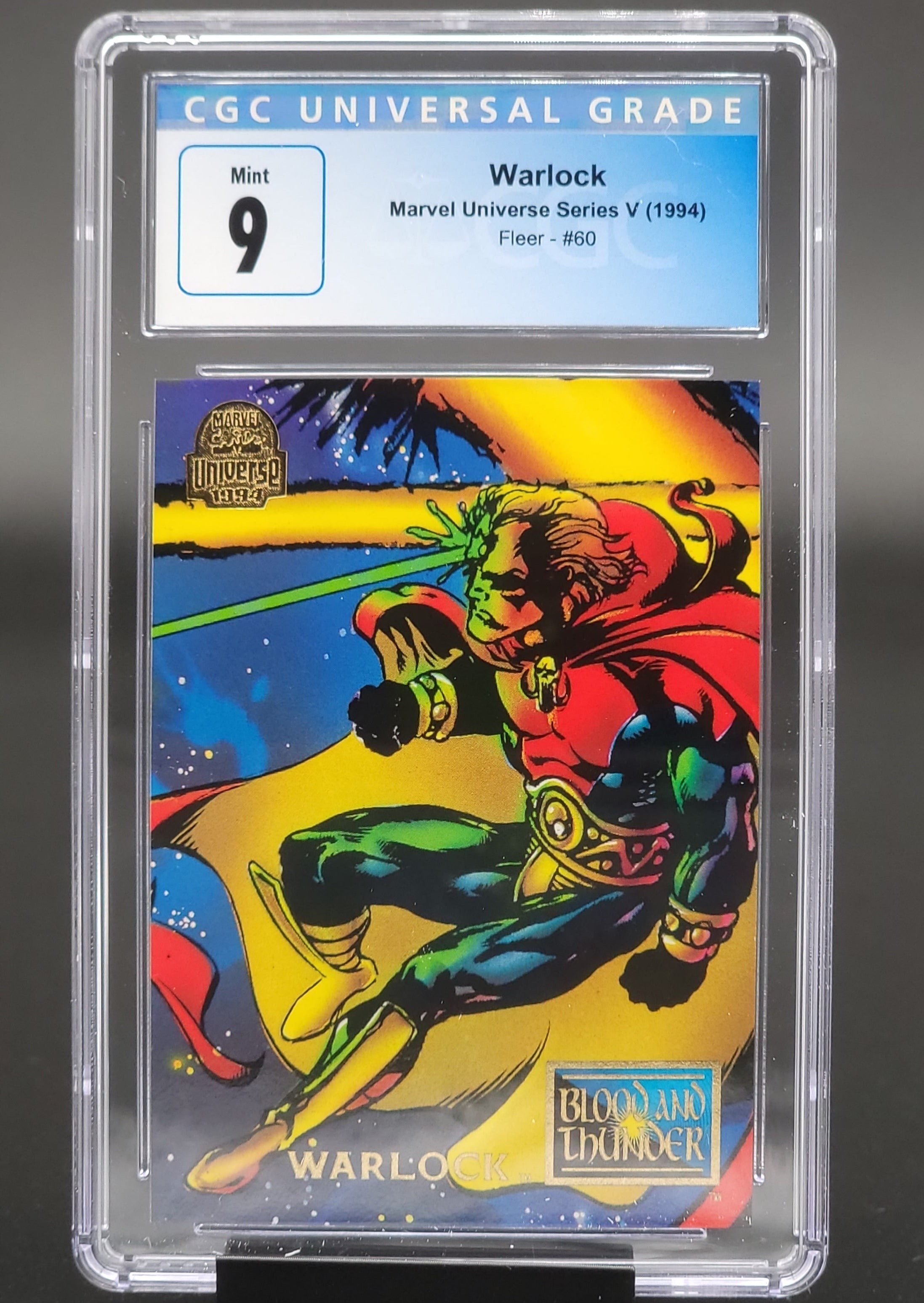 Warlock, Marvel Universe series 5 #60 CGC 9