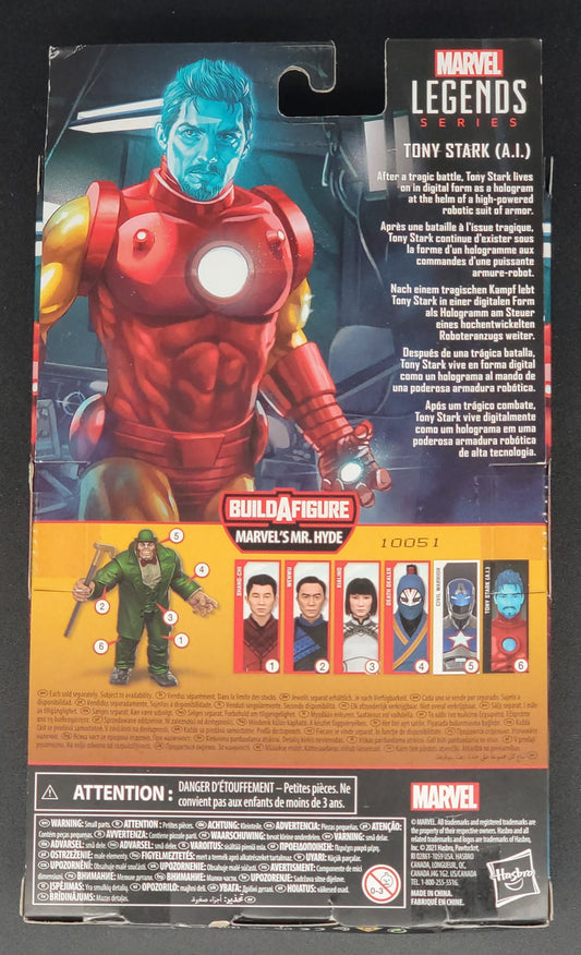 Tony Stark A.I. Marvel Legends BAF Mr. Hyde