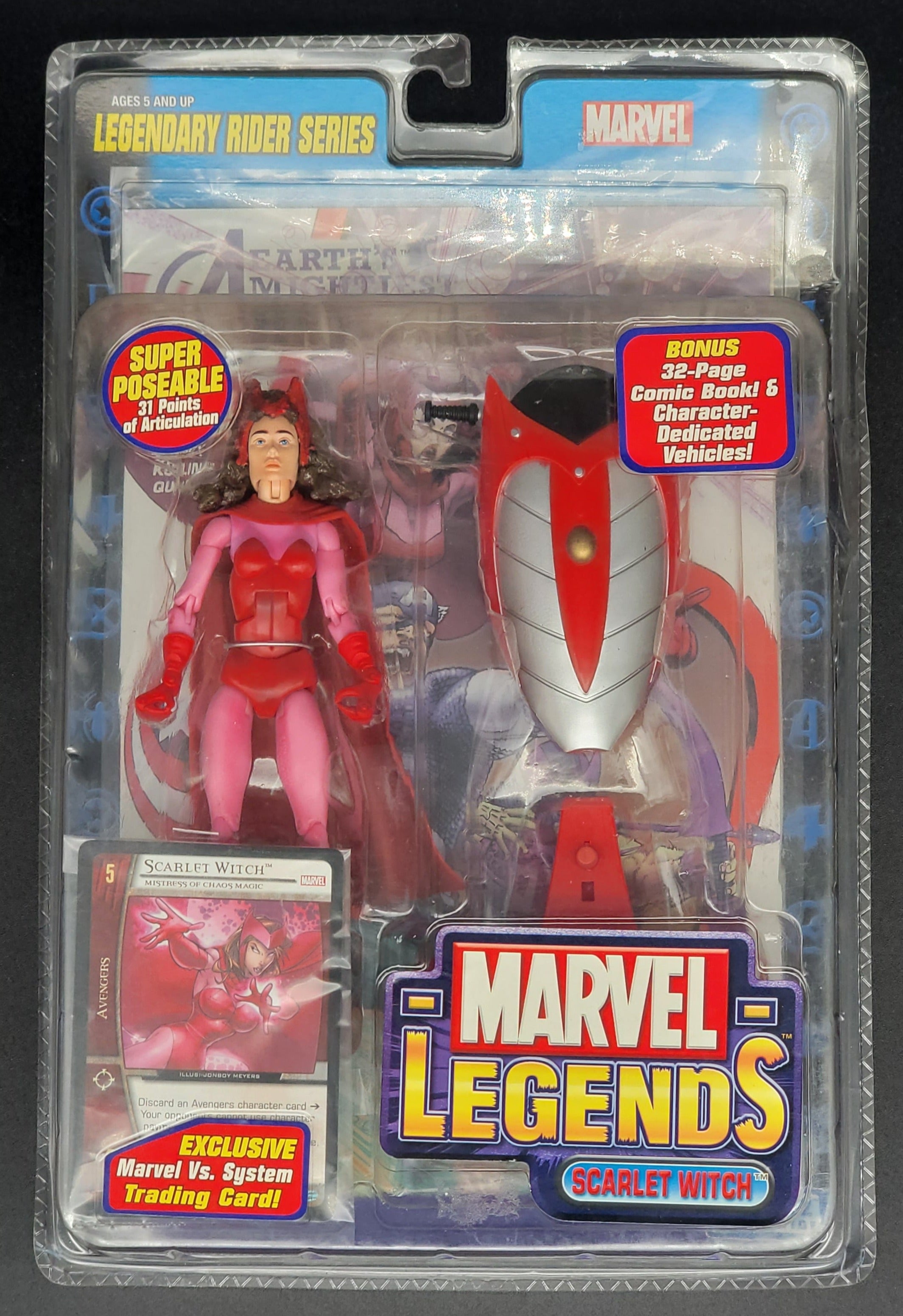 Scarlet Witch Marvel Legends Legendary Rider series
