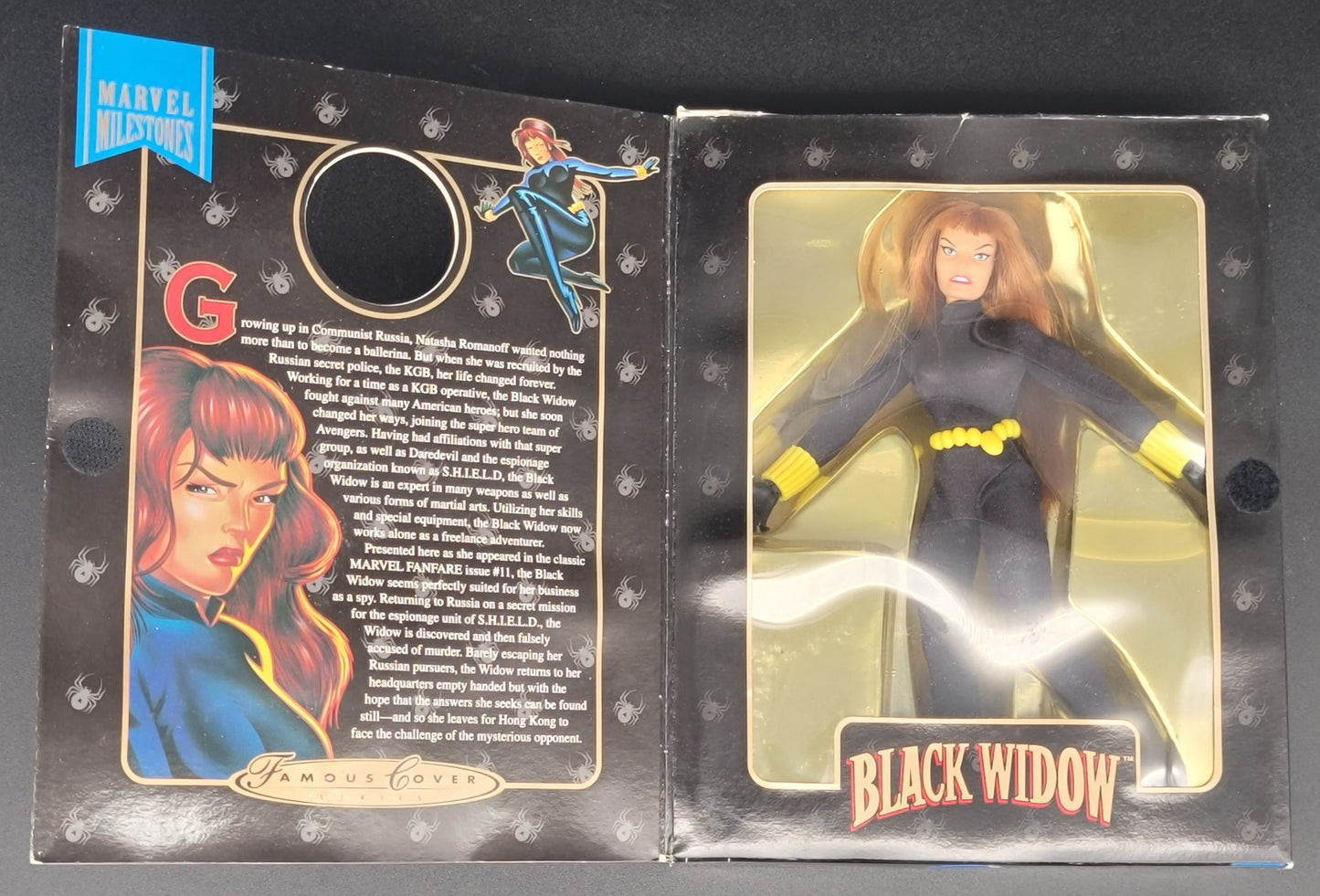 Black Widow Famous Cover series Marvel Milestones