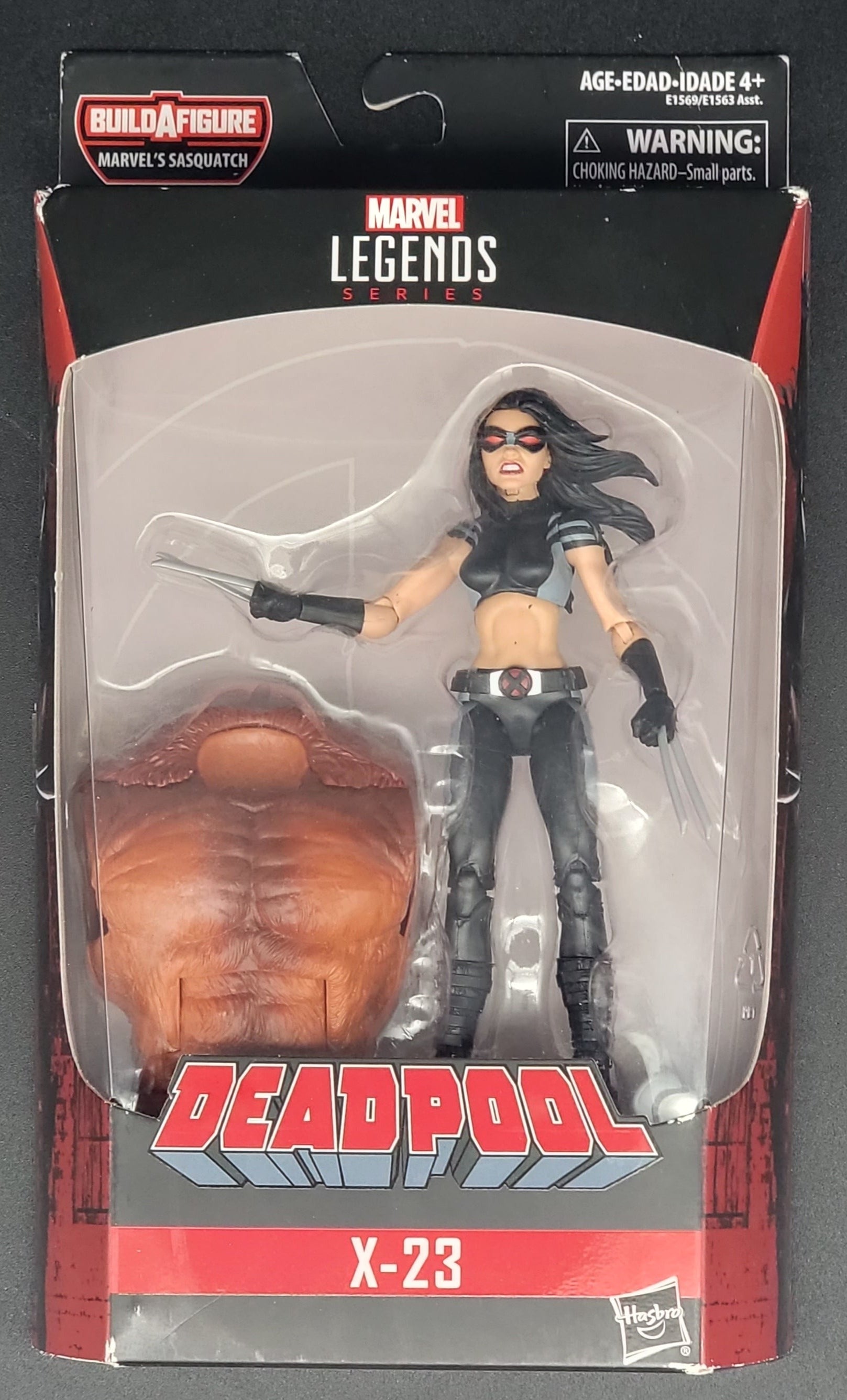 X-23 Marvel Legends BAF Sasquatch
