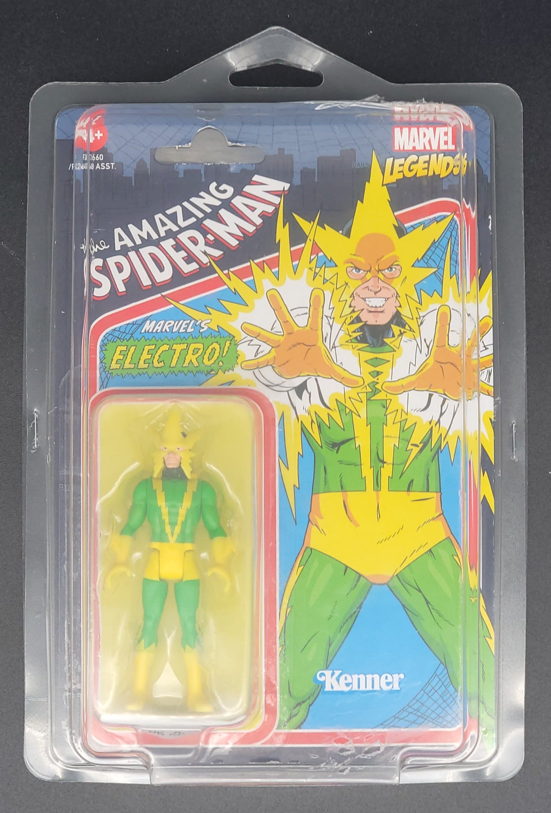 Electro Marvel Legends Hasbro Kenner retro 375
