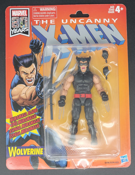 Wolverine toybiz retro Marvel 80 years