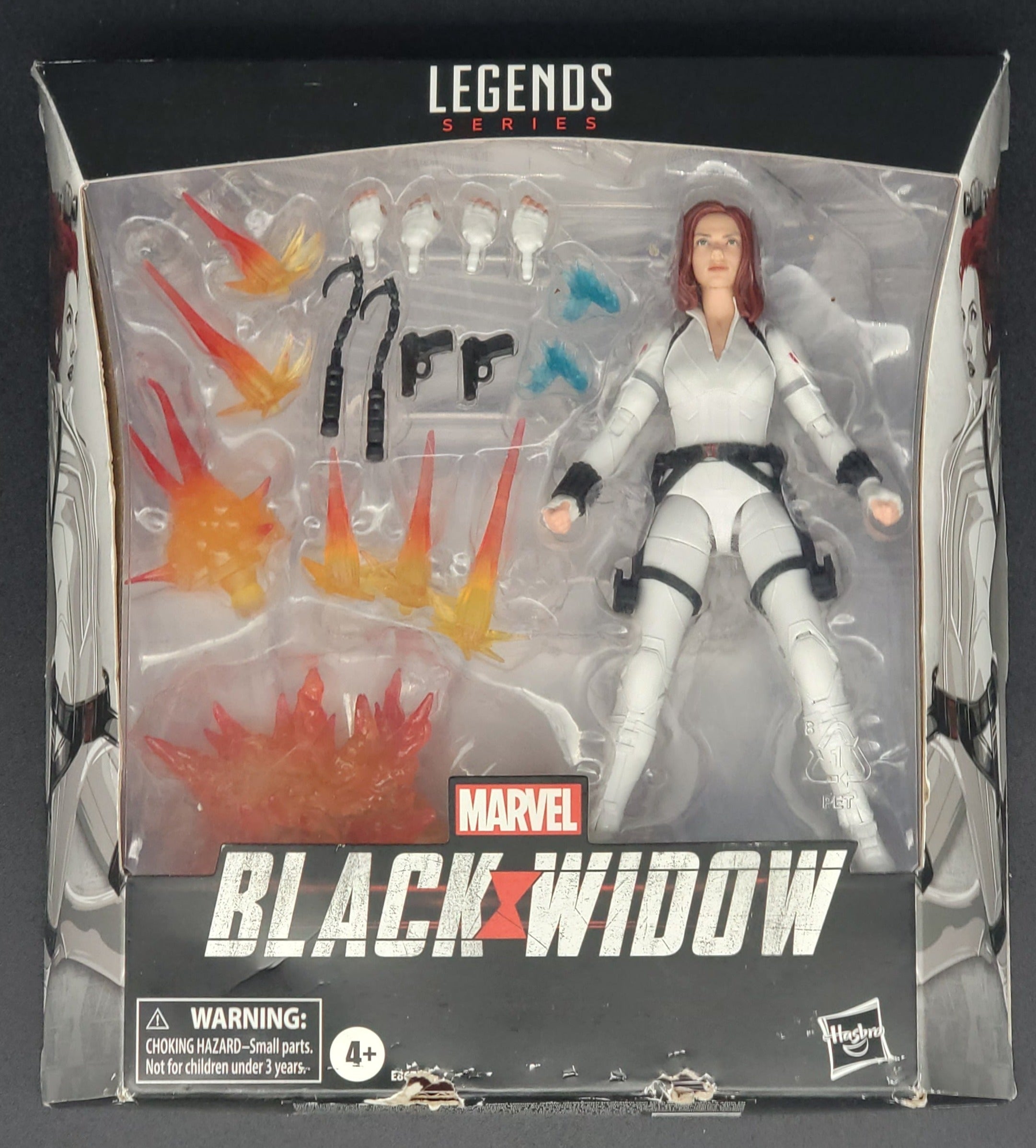 Black Widow White suit Marvel Legends