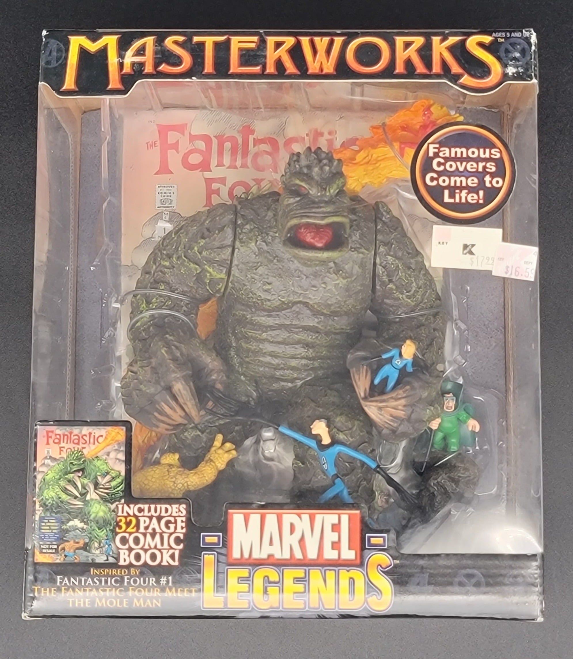 Fantastic Four #1 cover Masterworks